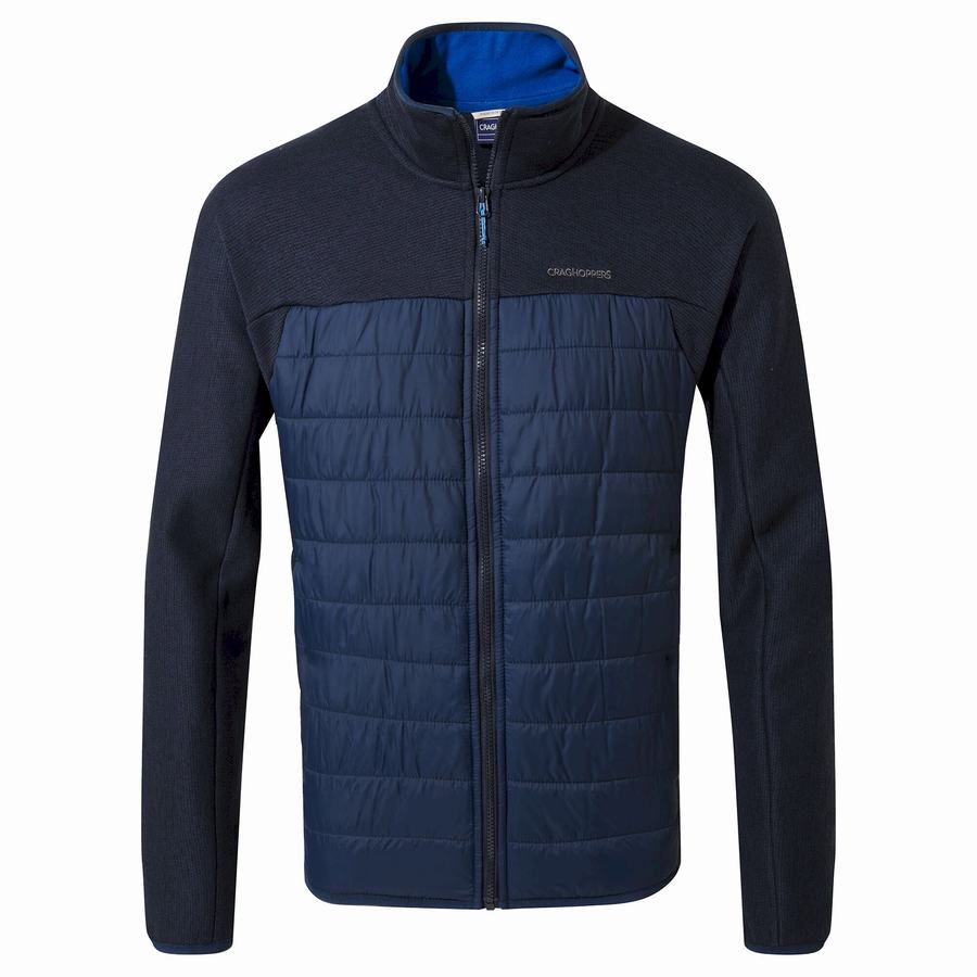 Vestes Craghoppers Kennett Hybride Bleu Bleu Marine Homme | GVM-4487345