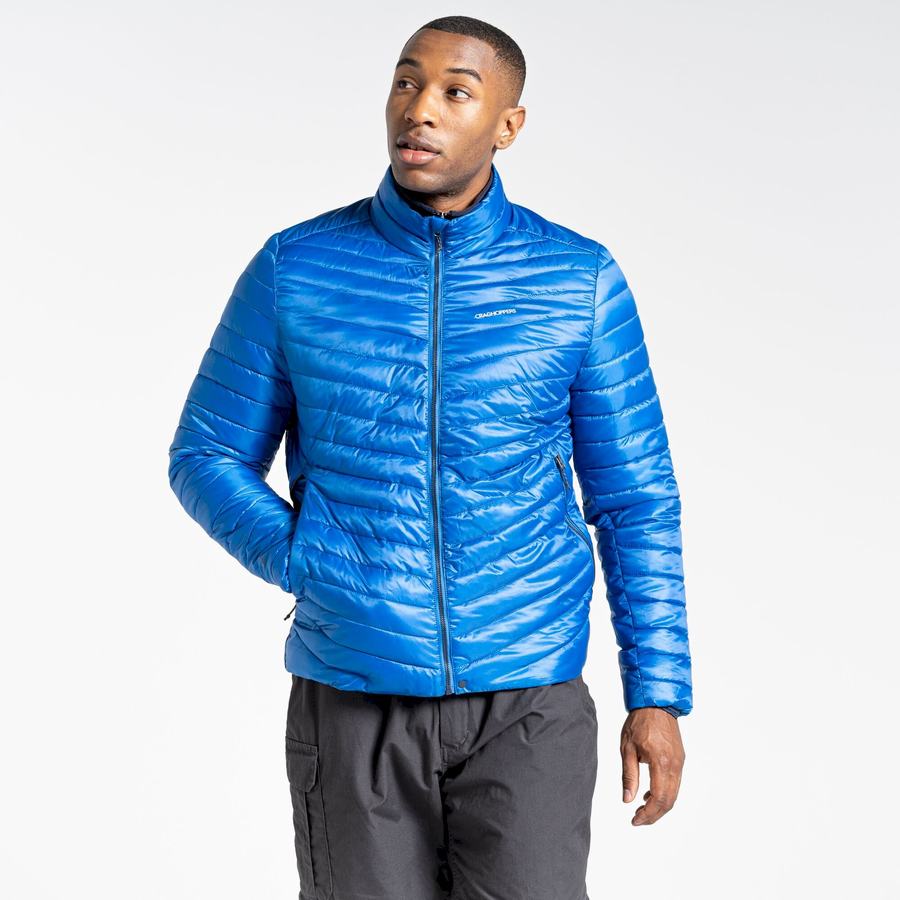 Vestes Craghoppers Insulated ExpoLite Bleu Homme | VUK-9267521