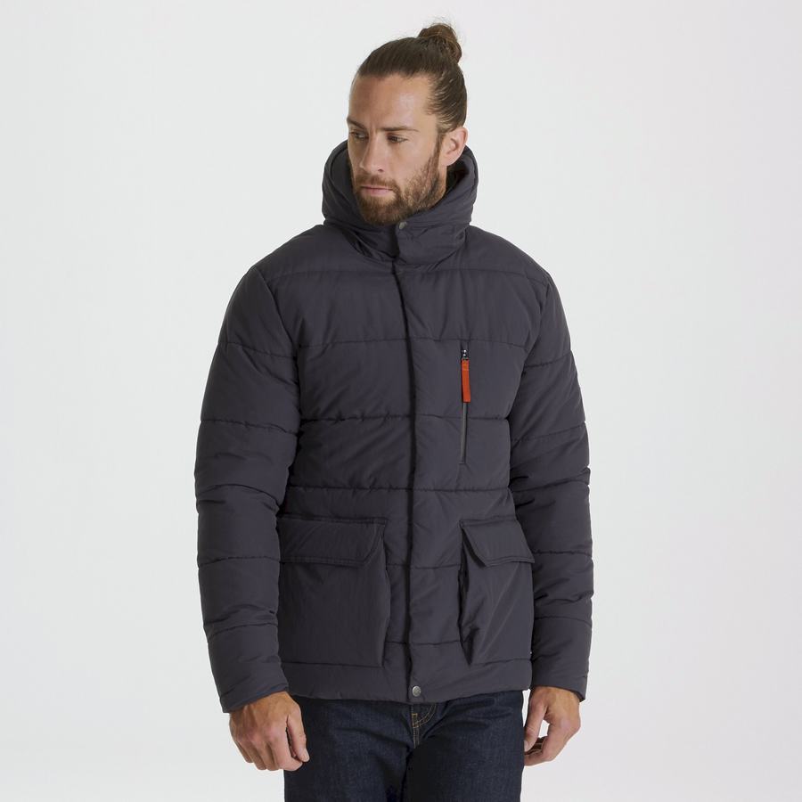 Vestes Craghoppers Insulated Cromarty Bleu Marine Homme | LZL-0547541