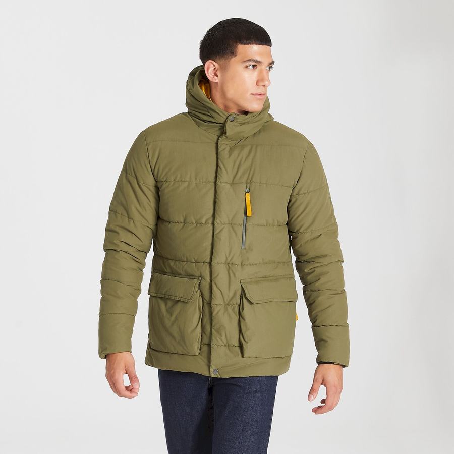 Vestes Craghoppers Insulated Cromarty Vert Homme | FJH-5958599