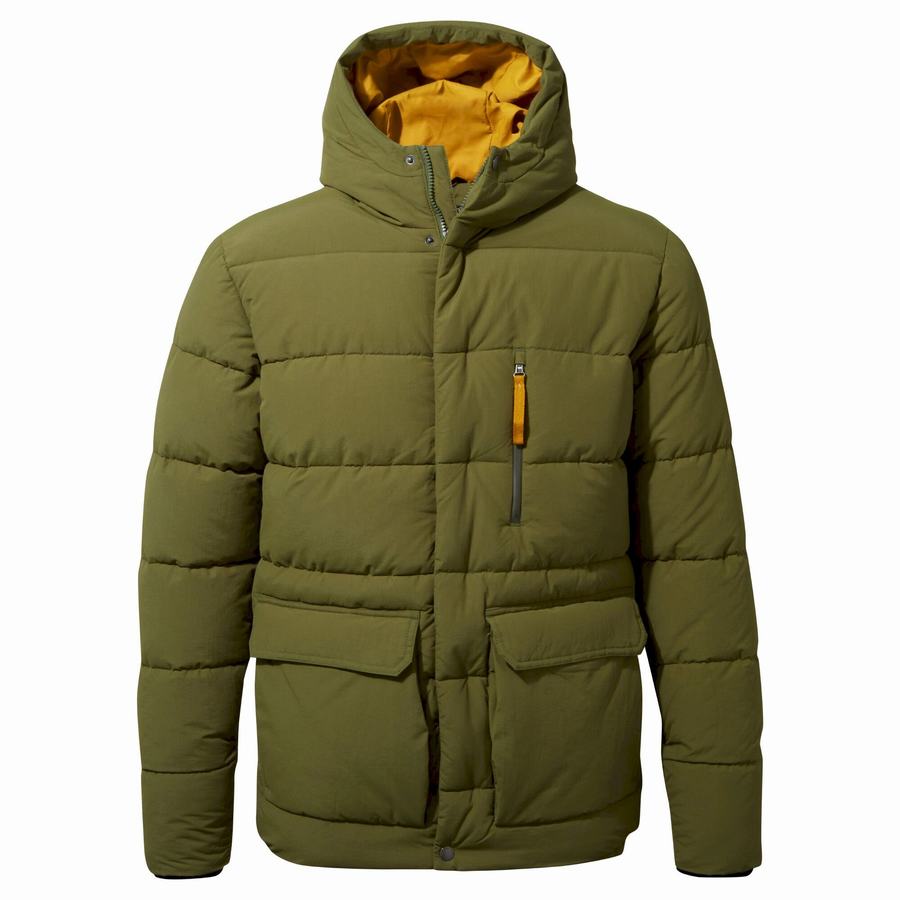 Vestes Craghoppers Insulated Cromarty Vert Homme | FJH-5958599