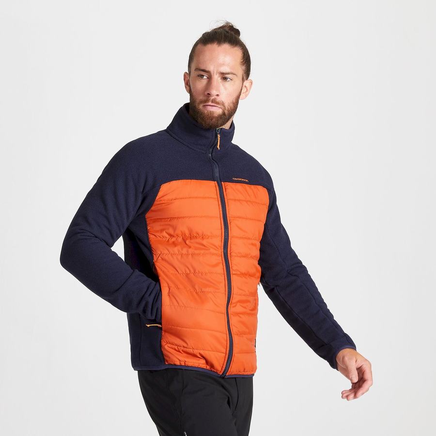 Vestes Craghoppers Finglas Hybride Bleu Bleu Marine Homme | LWR-2503998