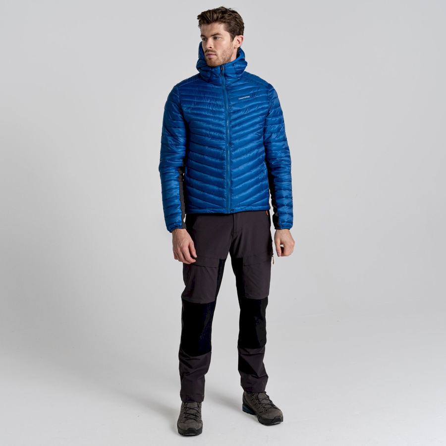 Vestes Craghoppers ExpoLite Insulated Encapuchonné Bleu Homme | YUA-1003676