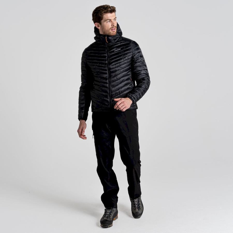 Vestes Craghoppers ExpoLite Insulated Encapuchonné Noir Homme | FCO-6914627