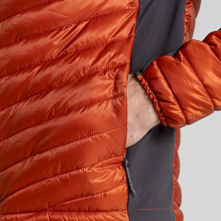 Vestes Craghoppers ExpoLite Insulated Encapuchonné Orange Homme | TZF-6748599