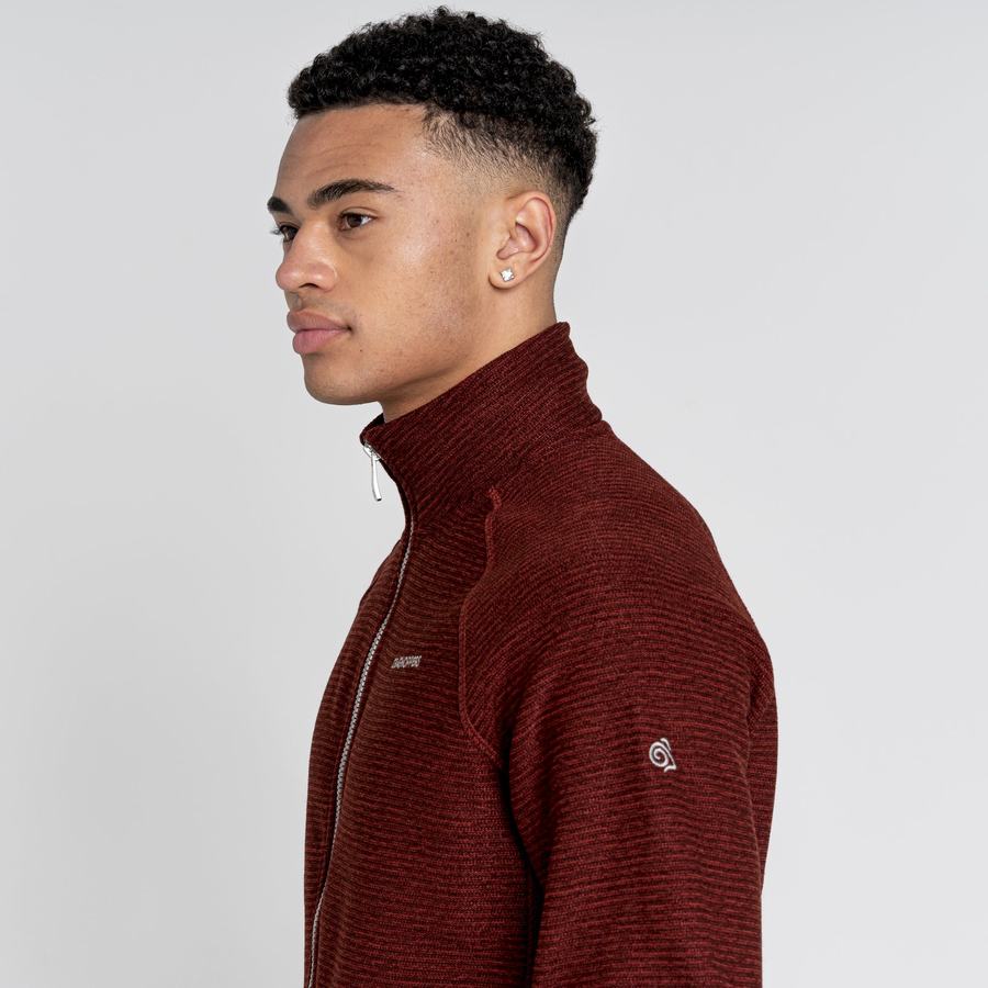 Vestes Craghoppers Elton Rouge Foncé Homme | ZQE-4214529