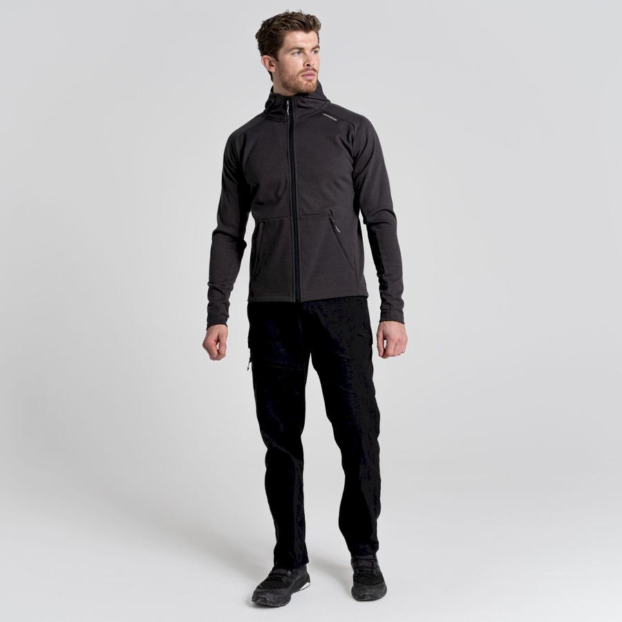 Vestes Craghoppers Dynamic Pro Encapuchonné Noir Homme | CPH-0183961