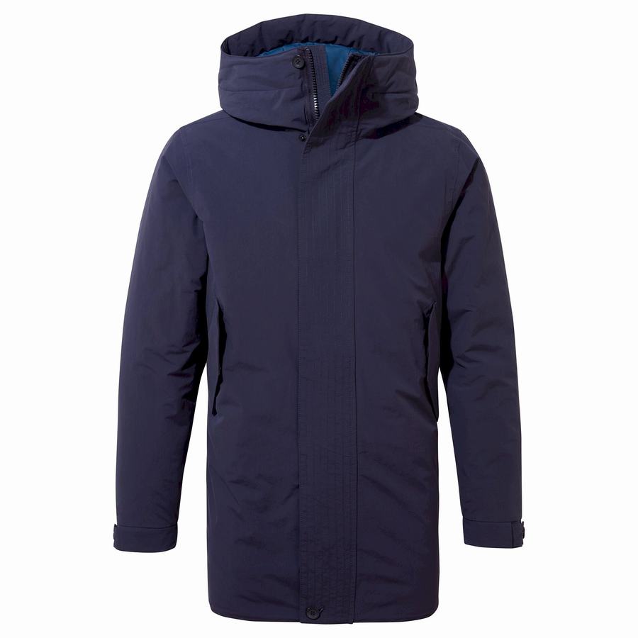 Vestes Craghoppers Dunrobin Insulated Bleu Bleu Marine Homme | HDG-5797177