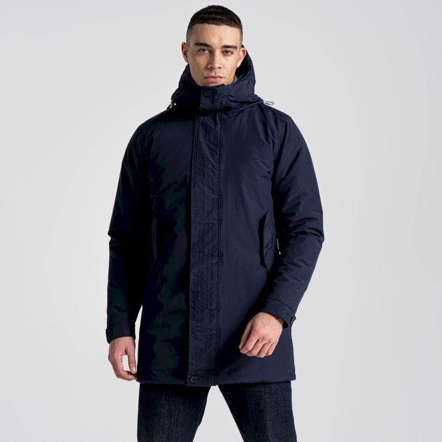 Vestes Craghoppers Dunrobin Insulated Bleu Bleu Marine Homme | HDG-5797177