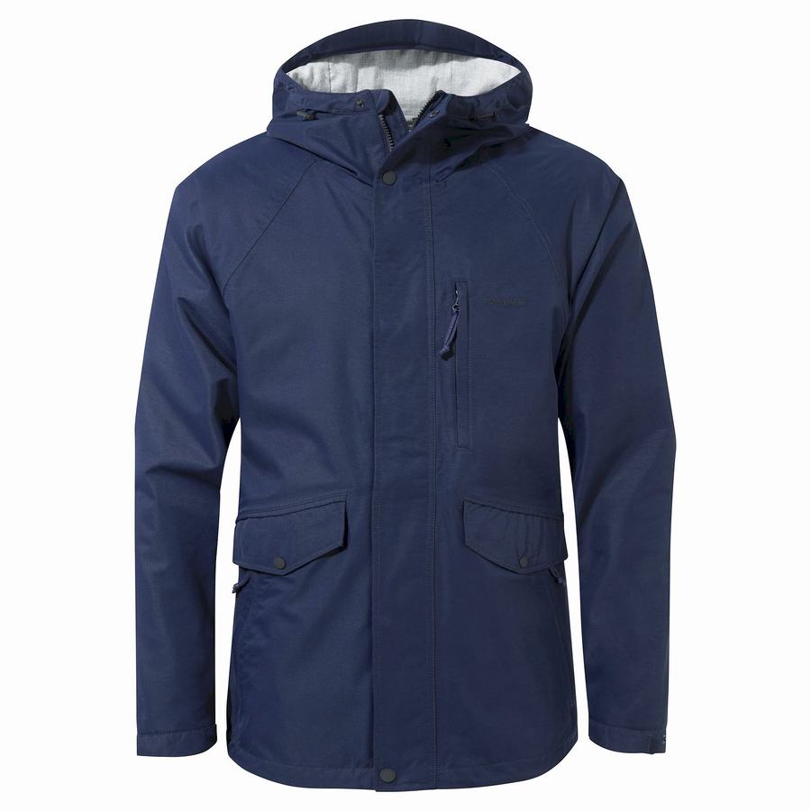 Vestes Craghoppers Cove Bleu Bleu Marine Homme | FKW-3519615