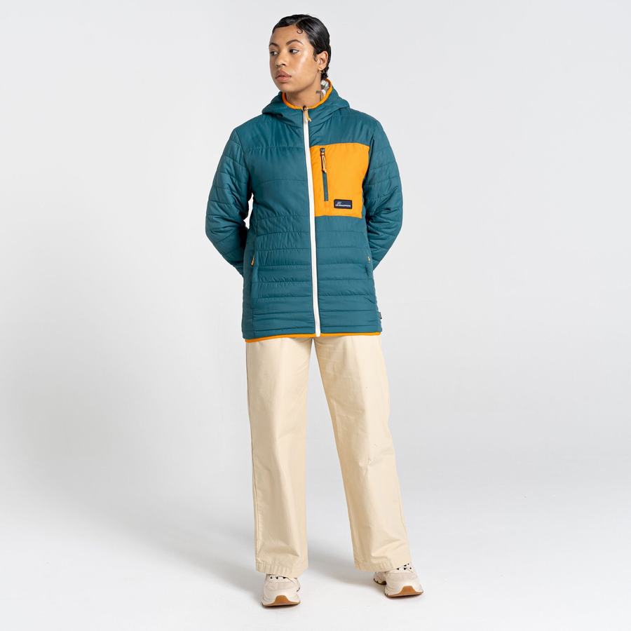 Vestes Craghoppers Cameo CompressLite Encapuchonné Vert Homme | GOS-0113361