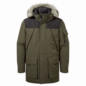 Vestes Craghoppers Bishorn II Insulated Vert Noir Homme | IJT-4697401