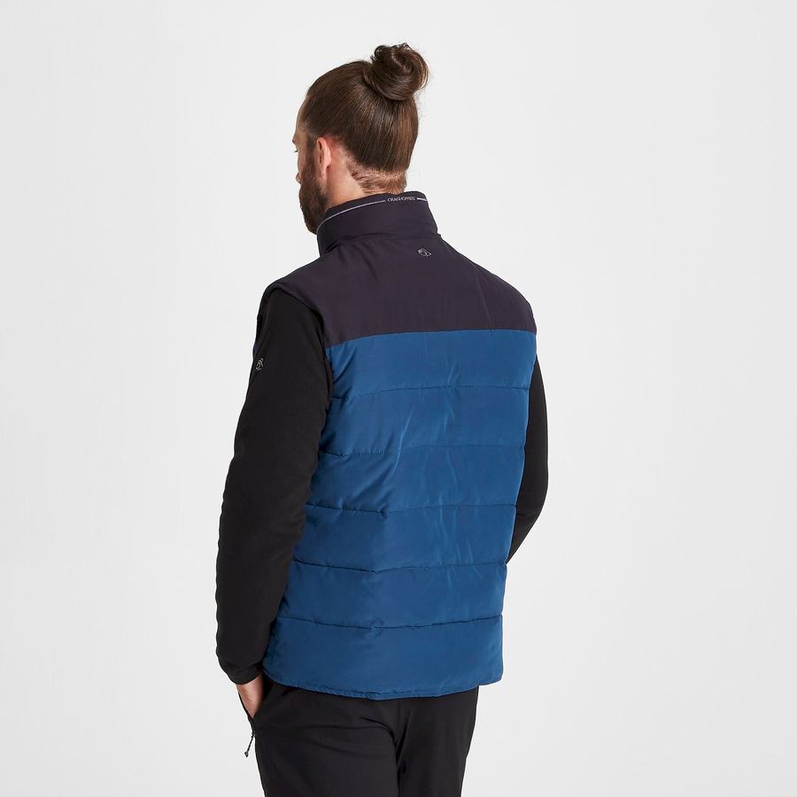 Gilet Craghoppers Trillick Downlike Bleu Marine Bleu Homme | QHO-8477407