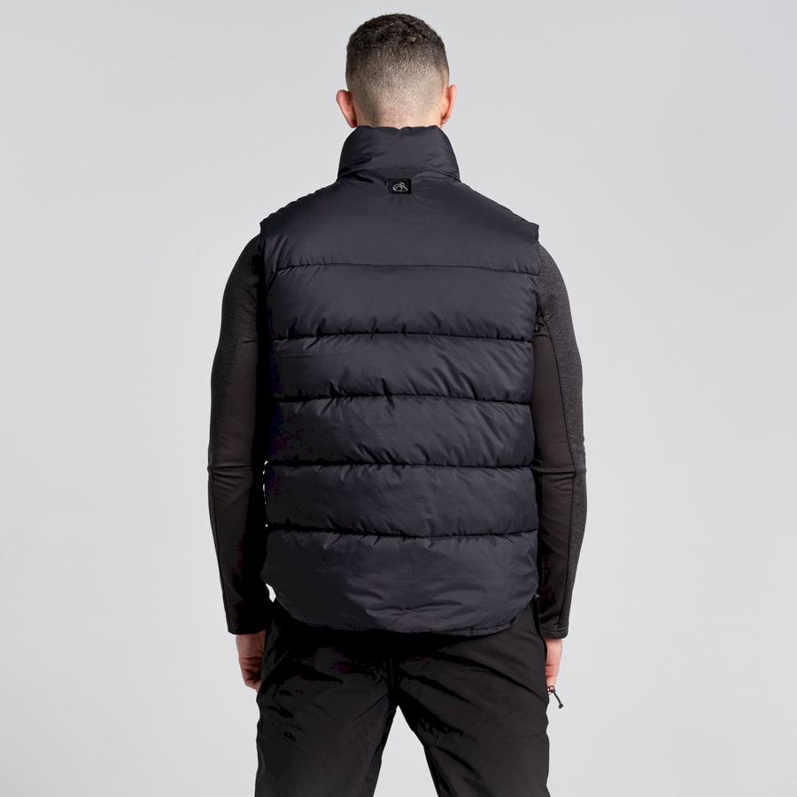 Gilet Craghoppers Sutherland Vest Noir Homme | LWA-0676681