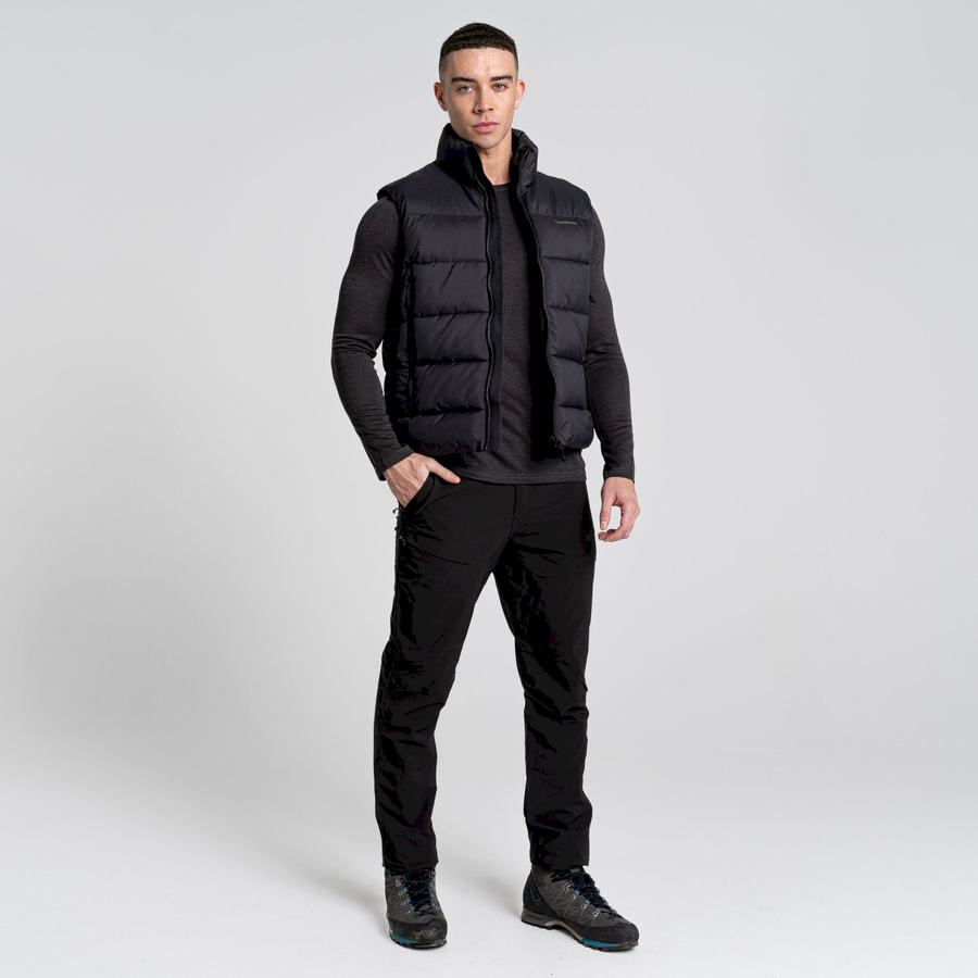 Gilet Craghoppers Sutherland Vest Noir Homme | LWA-0676681