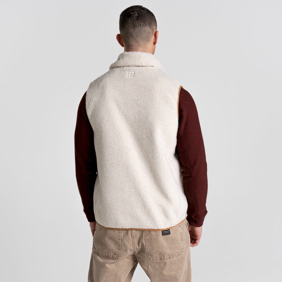 Gilet Craghoppers Mercer Vest Blanche Homme | EGY-2809063