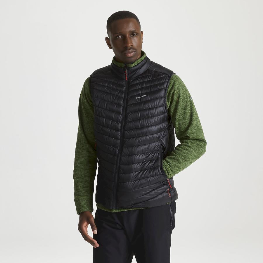 Gilet Craghoppers ExpoLite Vest Noir Homme | VOP-9411857