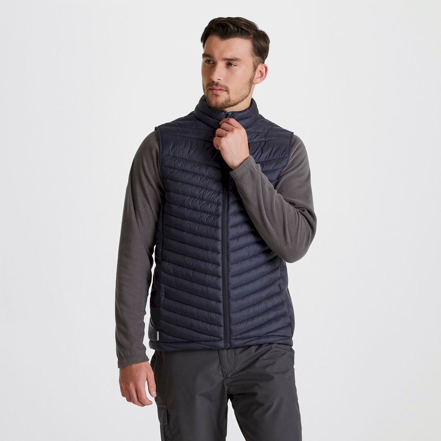 Gilet Craghoppers Expert Expolite Thermal Vest Bleu Marine Homme | RYD-9034729