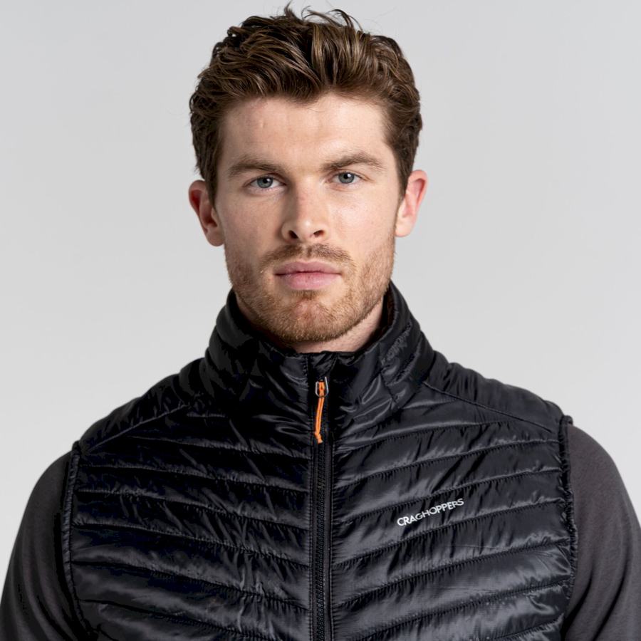 Gilet Craghoppers ExpoLite Insulated Vest Noir Homme | ASS-9542821