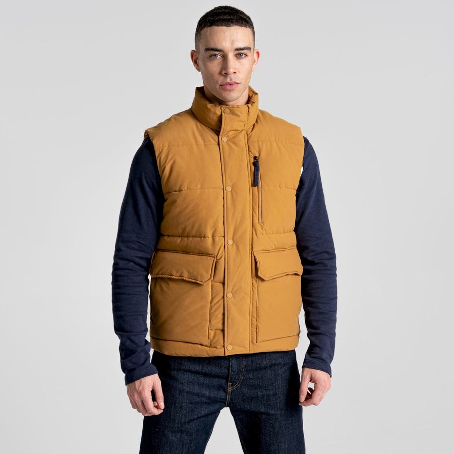 Gilet Craghoppers Dunbeath Vest Grise Marron Homme | MMF-8745587