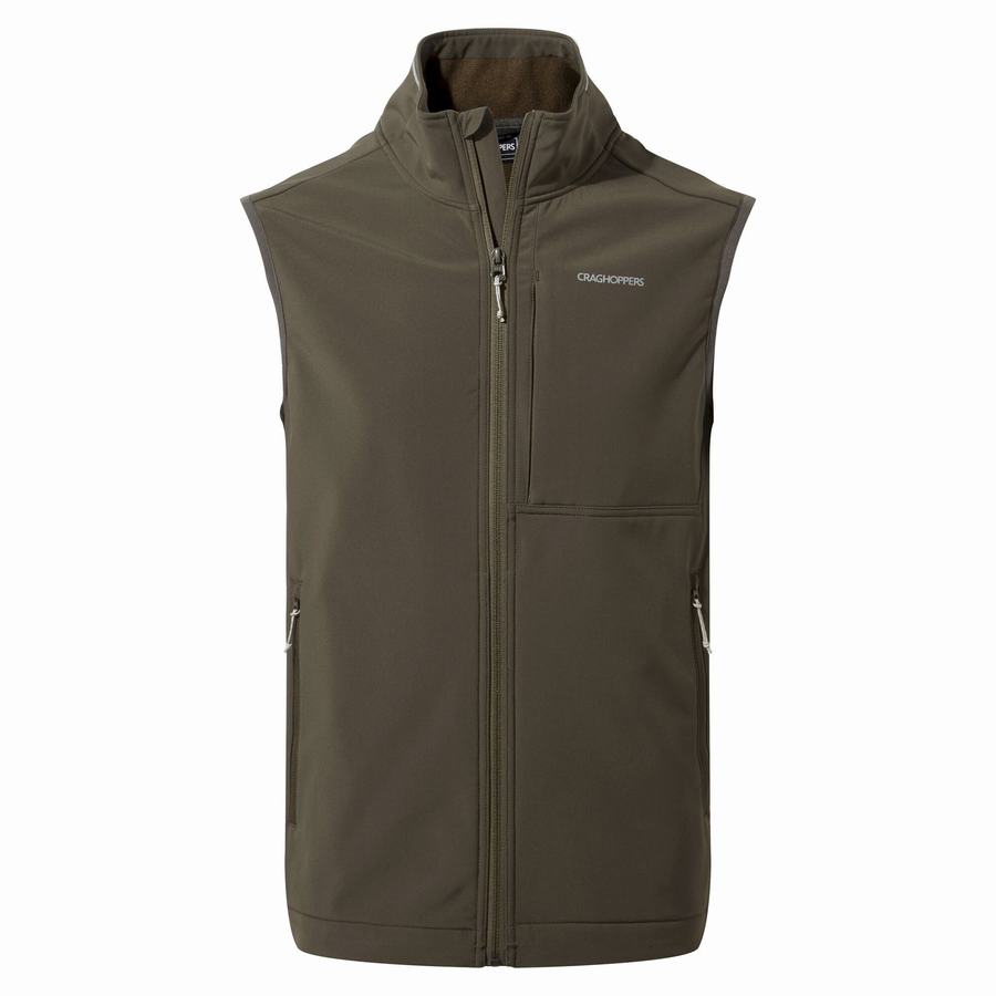 Gilet Craghoppers Altis Vest Vert Homme | ZDH-5109699