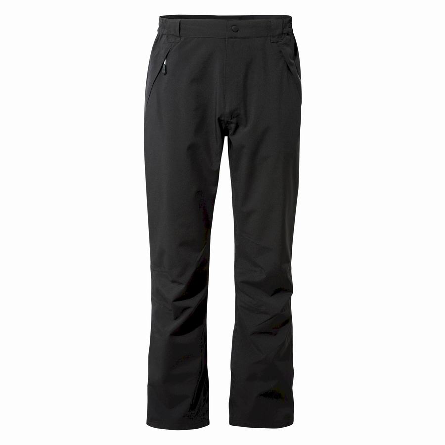 Pantalons Craghoppers Stefan II Imperméables Noir Homme | BUD-7707259