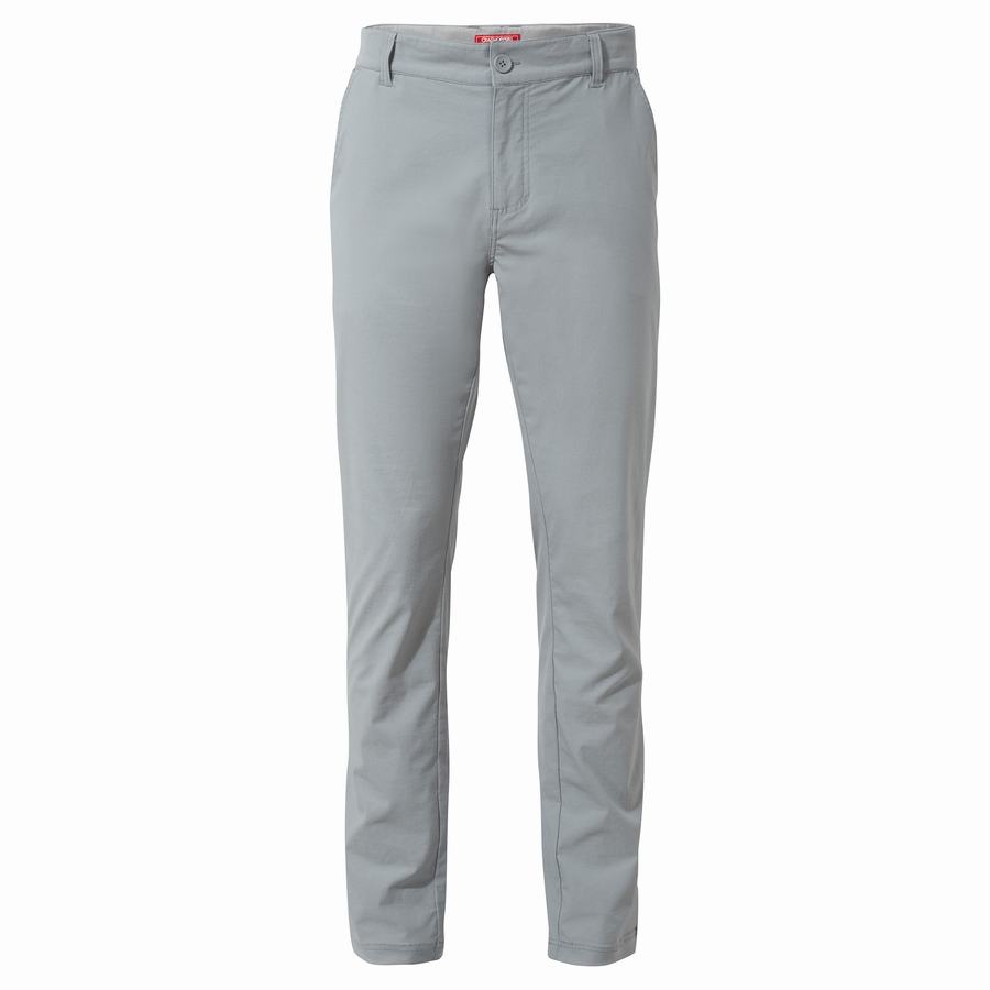 Pantalons Craghoppers NosiLife Santos Grise Homme | EKE-1560842