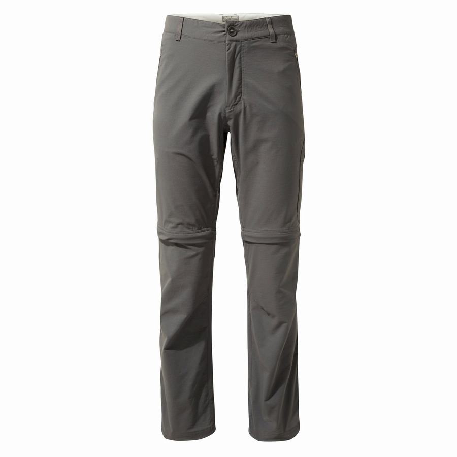 Pantalons Craghoppers NosiLife Pro II Grise Homme | AAZ-4791643