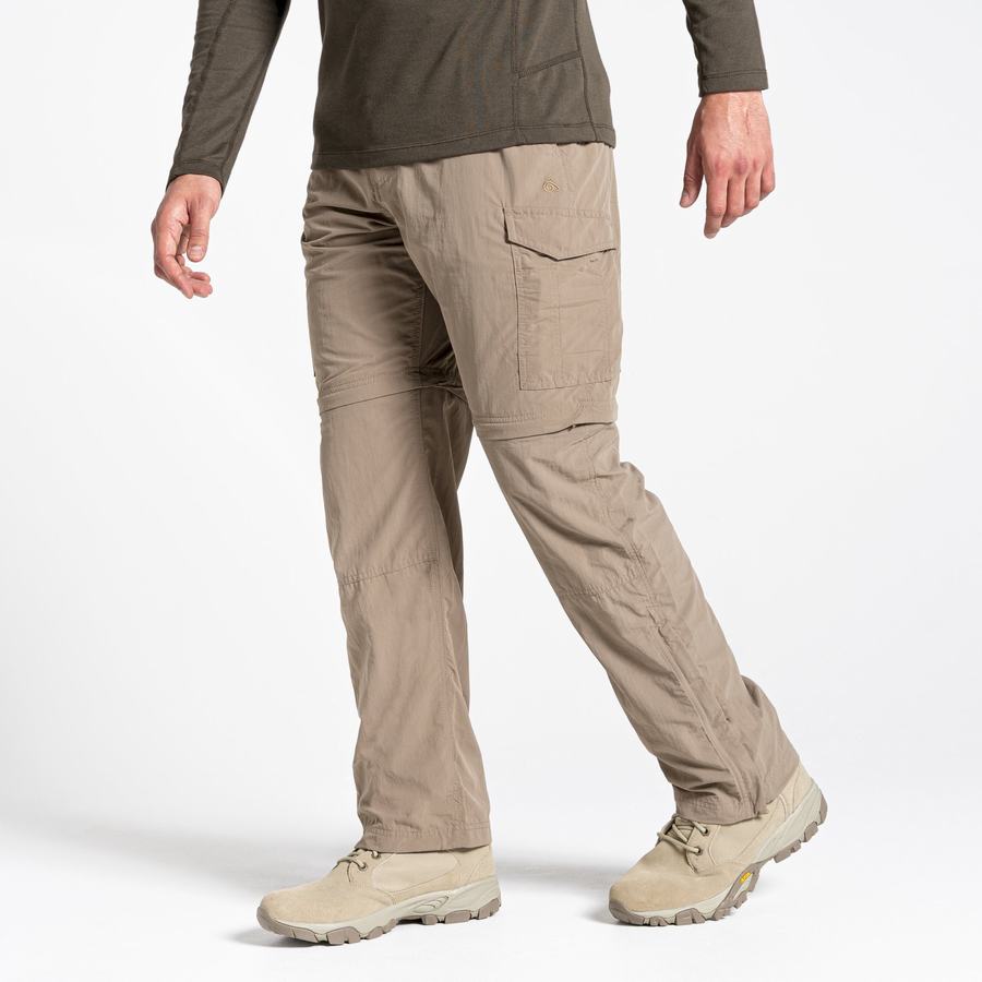 Pantalons Craghoppers NosiLife II Kaki Homme | MGQ-0287133