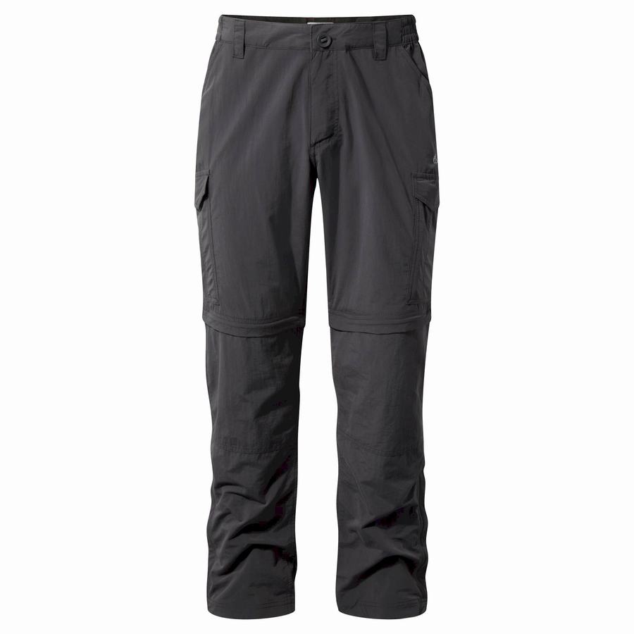 Pantalons Craghoppers NosiLife II Noir Homme | OXL-5617138