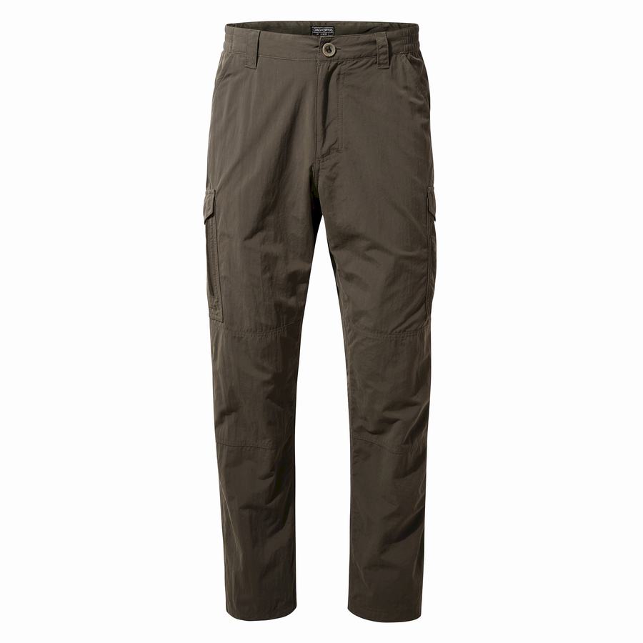 Pantalons Craghoppers NosiLife Cargo II Vert Homme | EAO-5589515