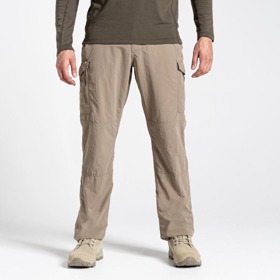 Pantalons Craghoppers NosiLife Cargo II Kaki Homme | NXQ-2852456