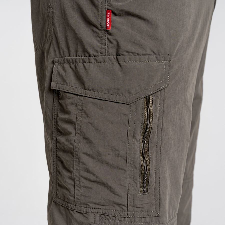 Pantalons Craghoppers NosiLife Cargo II Vert Homme | EAO-5589515