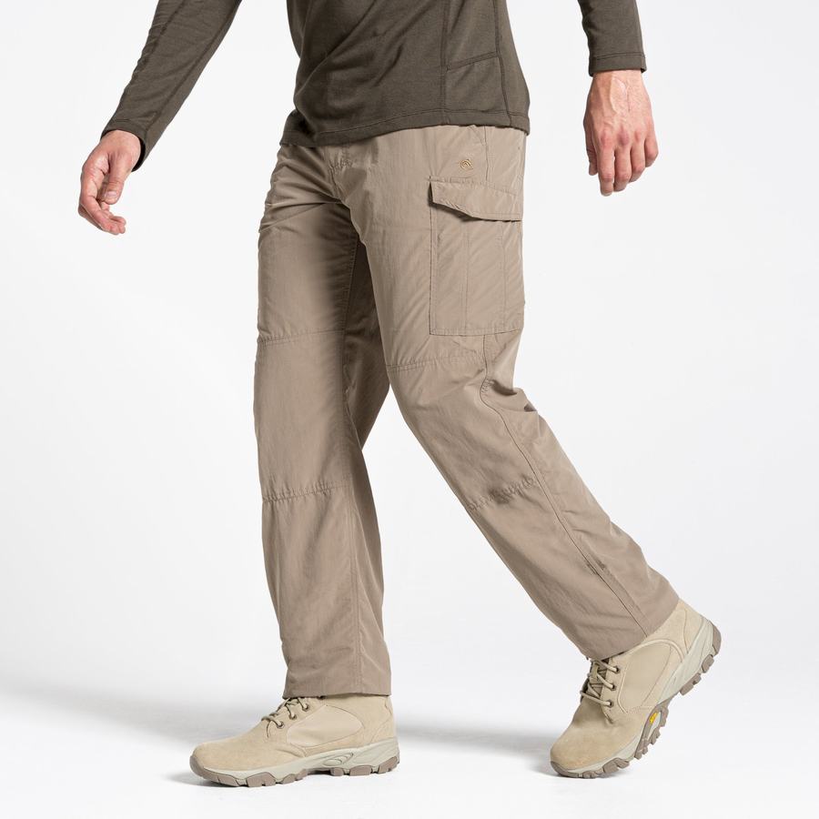 Pantalons Craghoppers NosiLife Cargo II Kaki Homme | NXQ-2852456