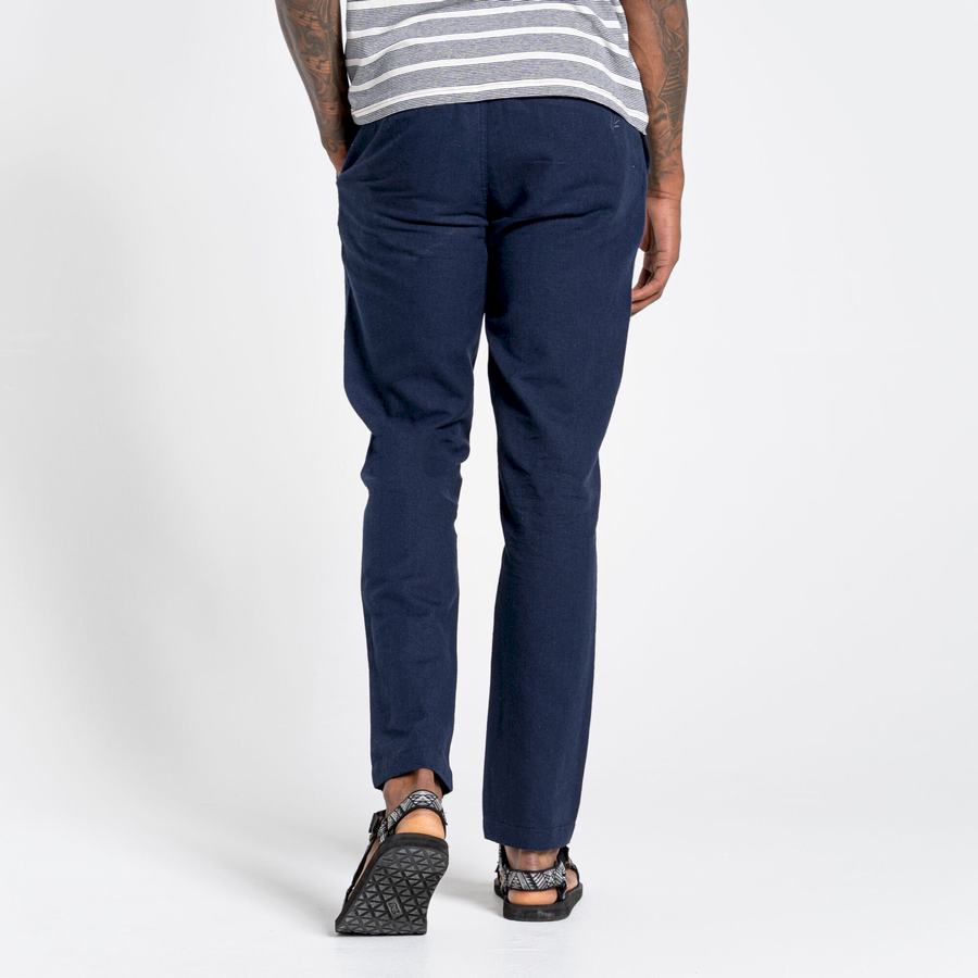 Pantalons Craghoppers Nosibotanical Buck Bleu Bleu Marine Homme | JNT-8981364