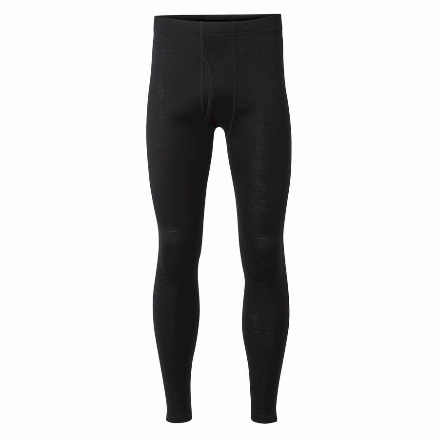 Pantalons Craghoppers Merino Baselayer Noir Homme | SLU-7900301