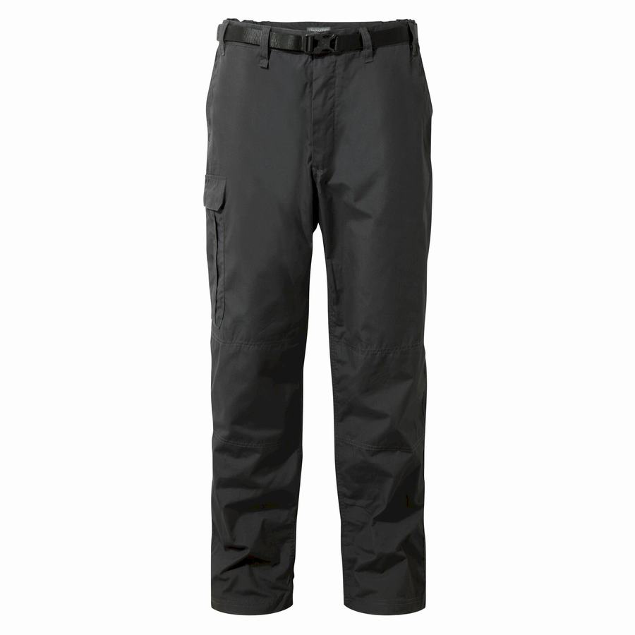 Pantalons Craghoppers Kiwi D'hiver Doublée Noir Homme | DSM-0990094