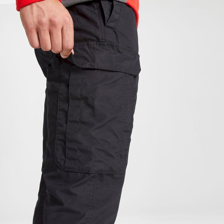 Pantalons Craghoppers Kiwi Slim Noir Homme | PAN-3779716