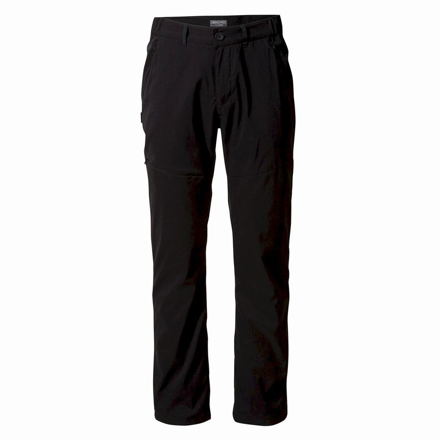 Pantalons Craghoppers Kiwi Pro II D'hiver Doublée Noir Homme | JCZ-8031646