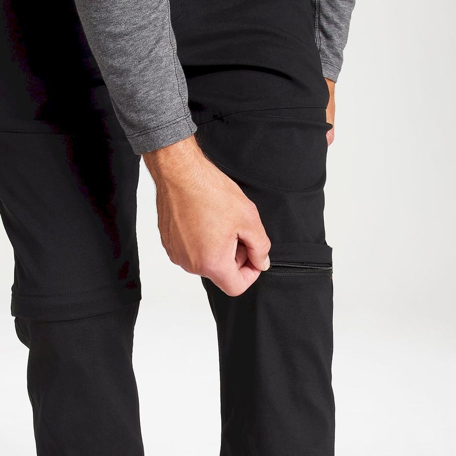 Pantalons Craghoppers Kiwi Pro II Noir Homme | QTD-8593529