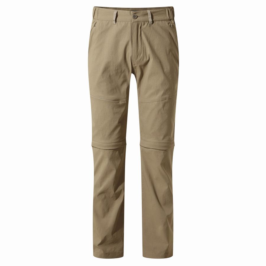 Pantalons Craghoppers Kiwi Pro II Kaki Homme | HHH-1060463