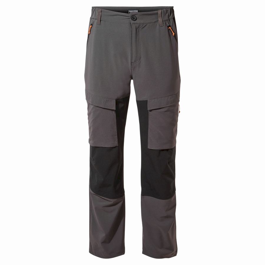 Pantalons Craghoppers Kiwi Pro Expedition Noir Homme | GIQ-0186399