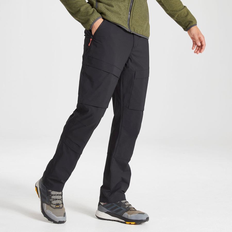 Pantalons Craghoppers Kiwi Pro Expedition Noir Homme | TOX-4314096