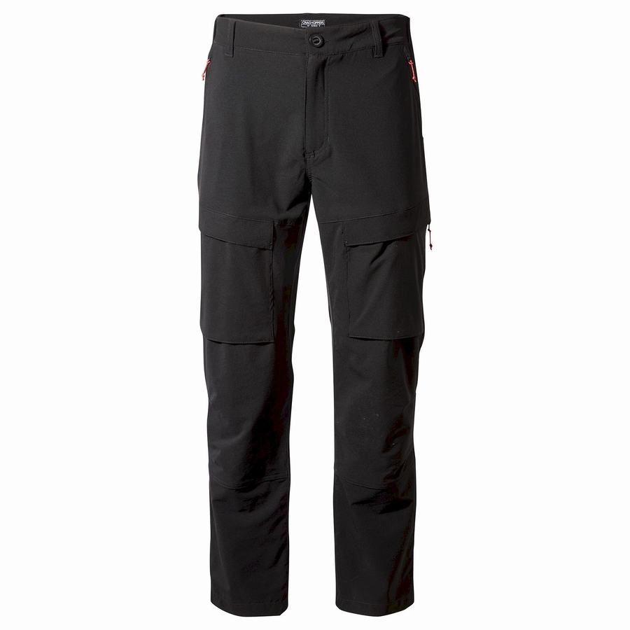 Pantalons Craghoppers Kiwi Pro Expedition Noir Homme | TOX-4314096