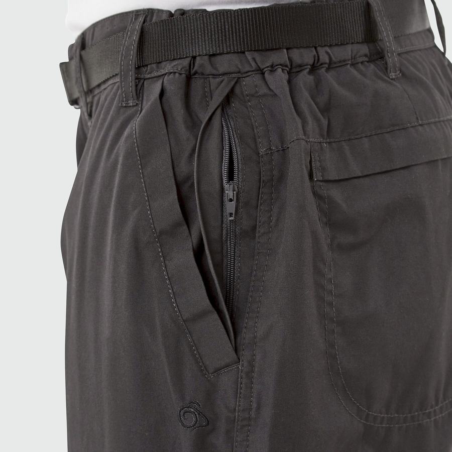 Pantalons Craghoppers Kiwi Noir Homme | THL-4776403