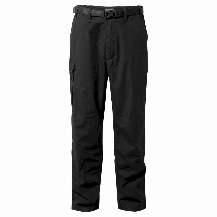 Pantalons Craghoppers Kiwi Classiche Noir Homme | YCY-1218064