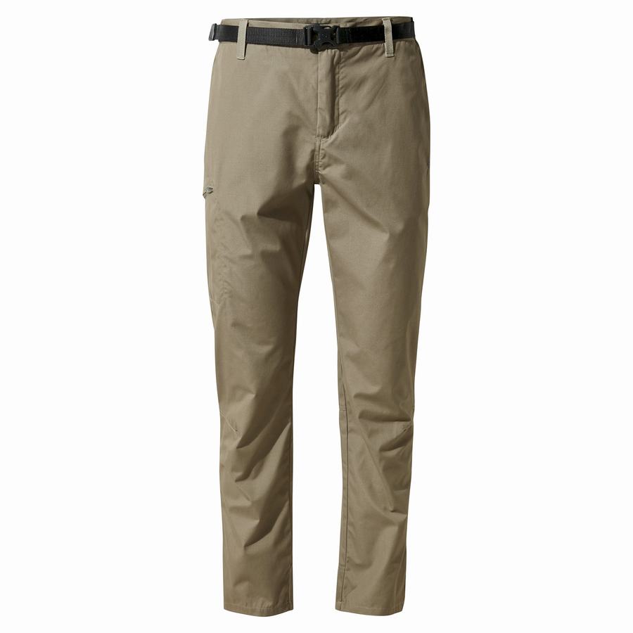 Pantalons Craghoppers Kiwi Boulder Slim Kaki Homme | MPO-8248757