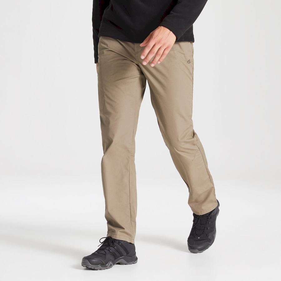 Pantalons Craghoppers Kiwi Boulder Slim Kaki Homme | MPO-8248757