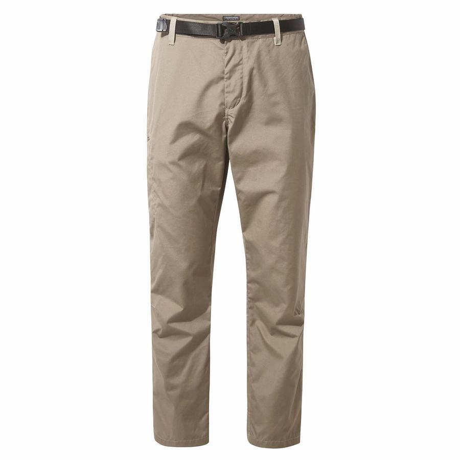 Pantalons Craghoppers Kiwi Boulder Kaki Homme | BNM-0147974