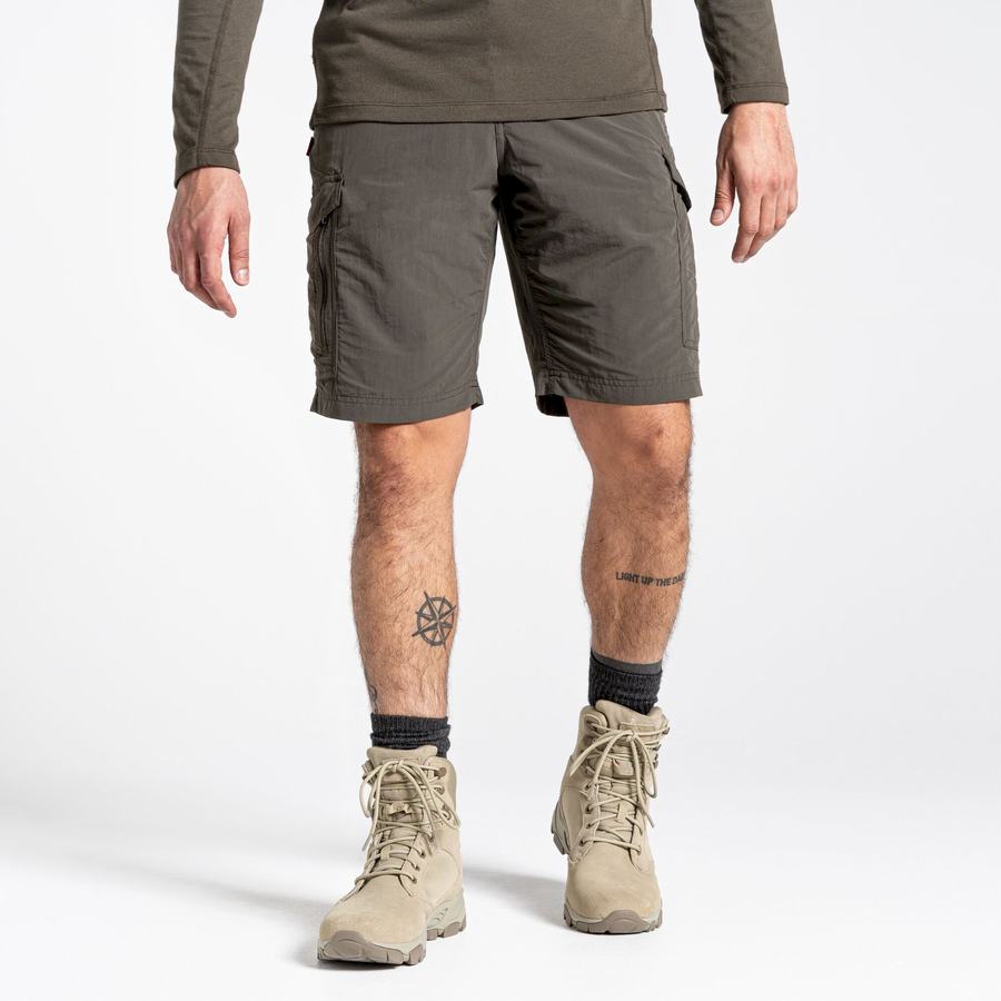 Shorts Craghoppers NosiLife Cargo II Vert Homme | JII-0157033